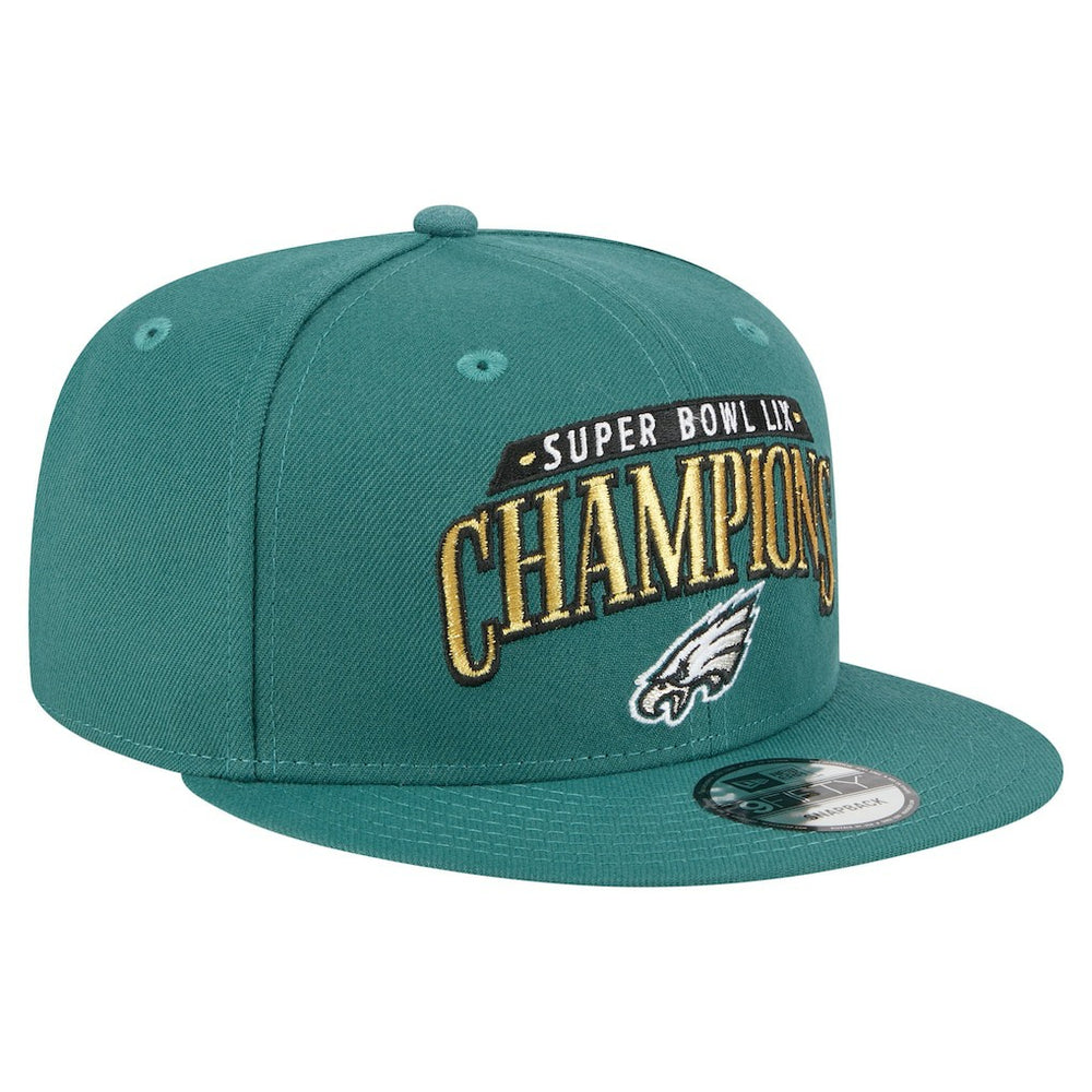Philadelphia Eagles Super Bowl LIX Champions 9FIFTY Snapback Hat | NFL Outlet