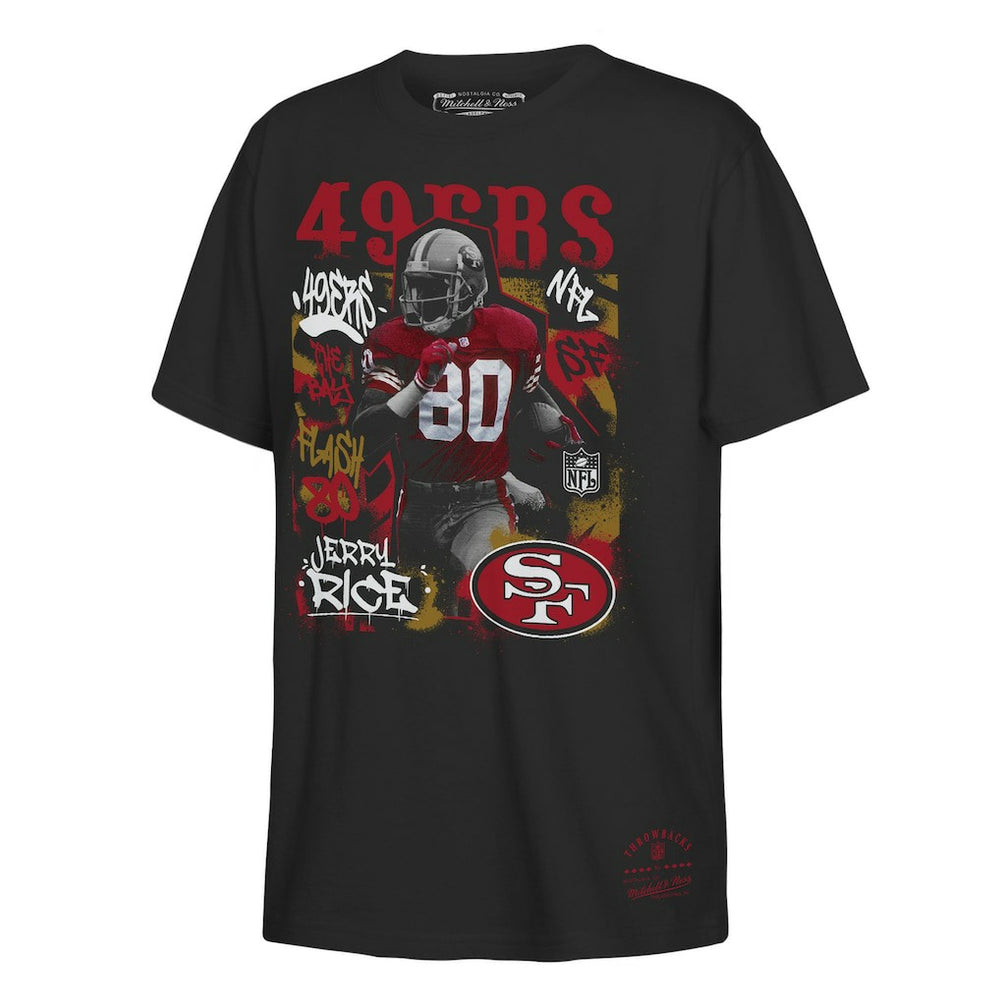 San Francisco 49ers Jerry Rice  Youth Star Player T-Shirt | NFL Hot