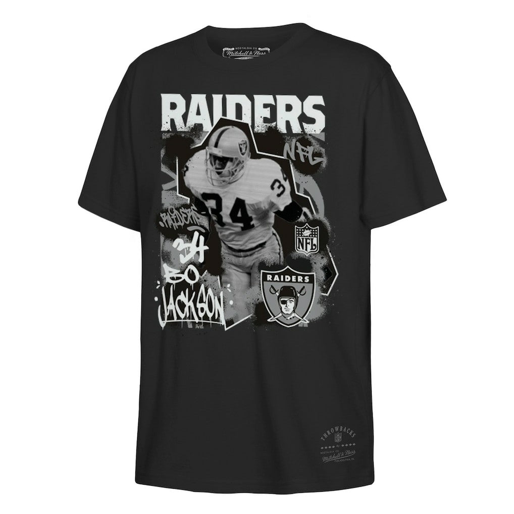 Las Vegas Raiders Bo Jackson  Youth Star Player T-Shirt | NFL Outlet