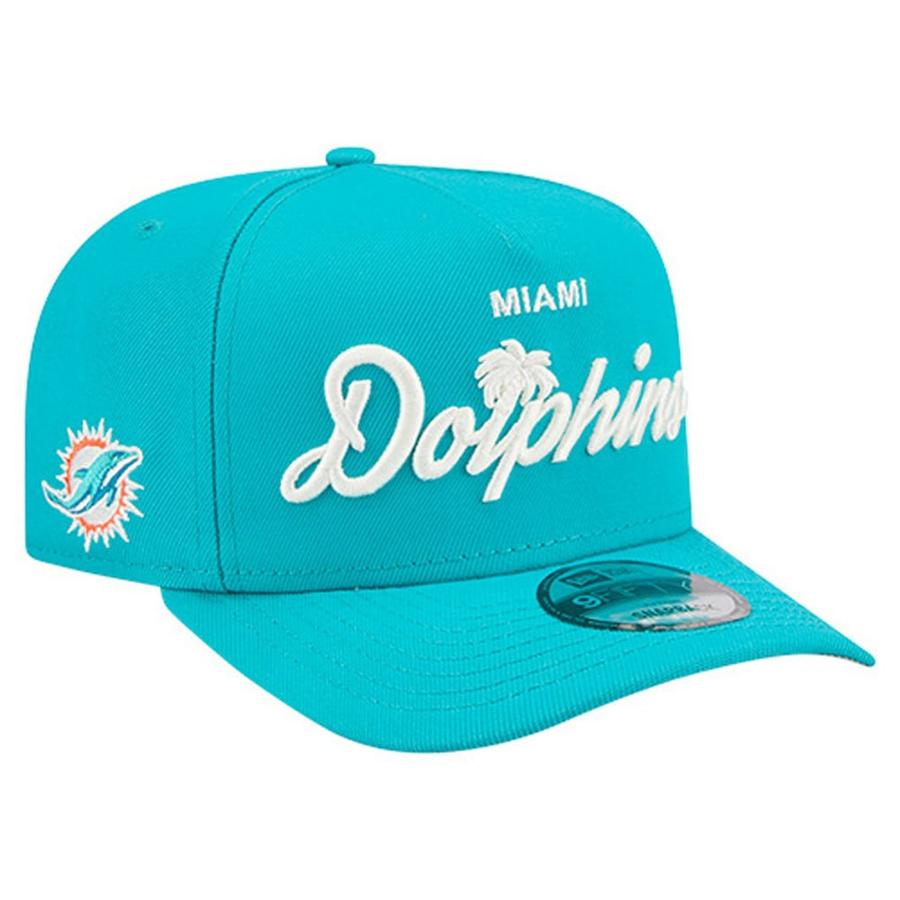 Miami Dolphins Local Play A-Frame 9FIFTY Snapback Hat | NFL New