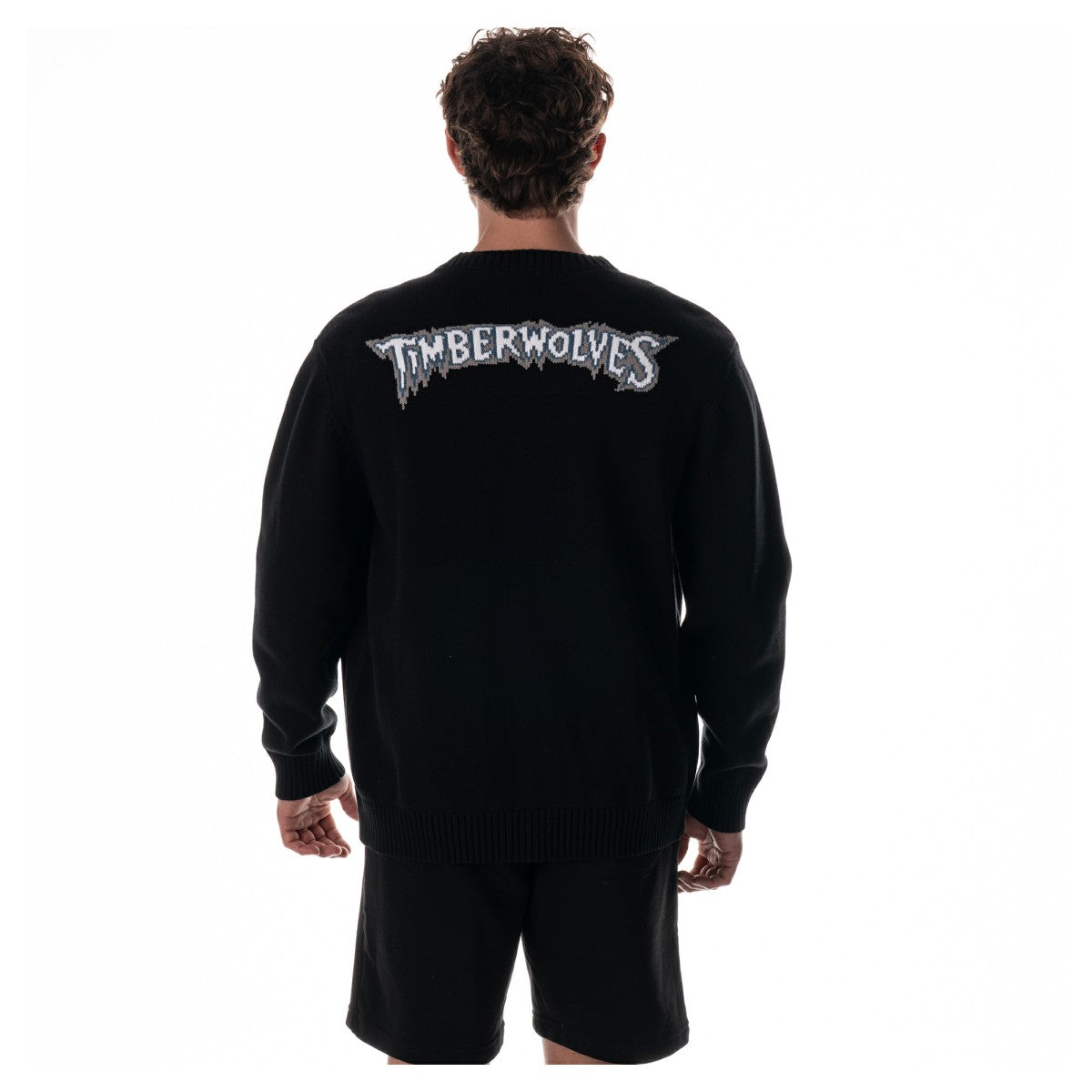 Black Minnesota Timberwolves The Wild Collective Unisex City Edition Full-Button Cardigan | NBA
