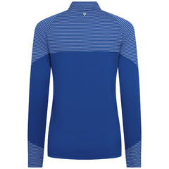 New York Mets Levelwear Women's Classic Stripes Insignia 2.0 Raglan Quarter-Zip Top - MLB Tops