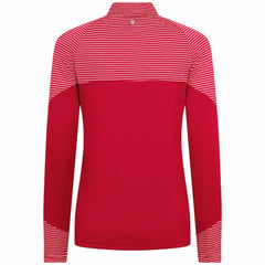Philadelphia Phillies Levelwear Women's Classic Stripes Insignia 2.0 Raglan Quarter-Zip Top - MLB Tops