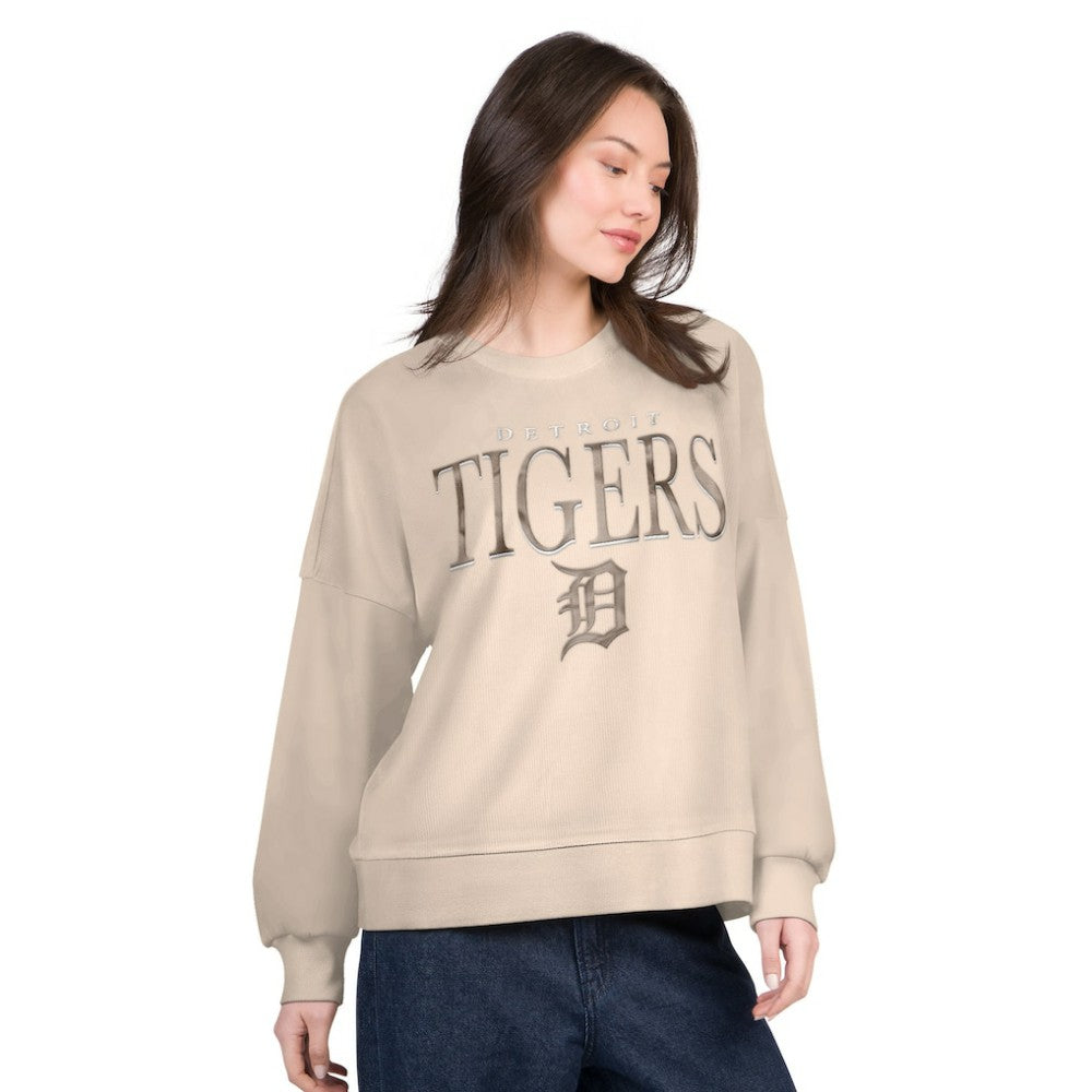 Detroit Tigers G-III 4Her by Carl Banks Women's Oversized Vet II Sweatshirt - MLB Sweatshirts