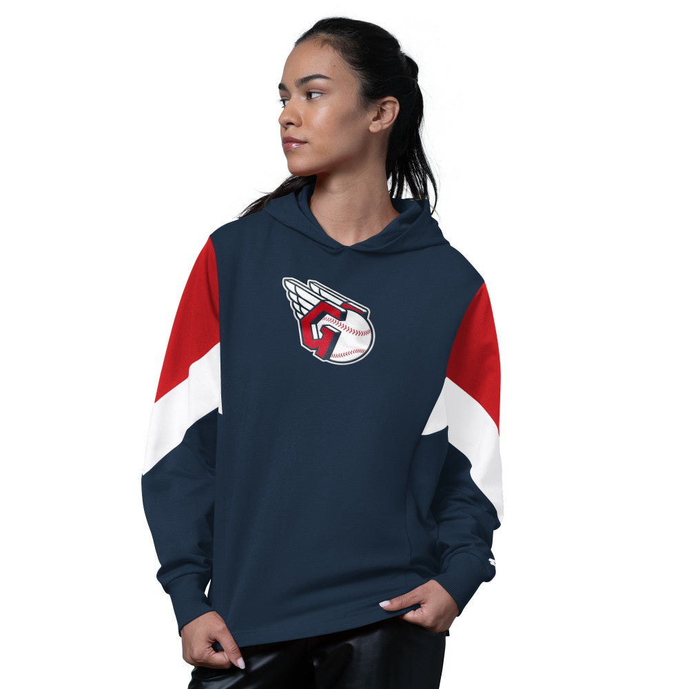 Cleveland Guardians Starter Women's Scrimmage Pullover Hoodie - MLB Hoodies