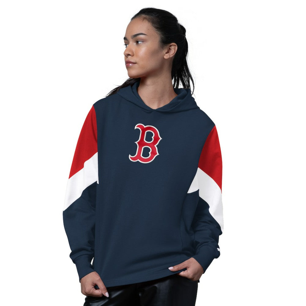 Boston Red Sox Starter Women's Scrimmage Pullover Hoodie - MLB Hoodies