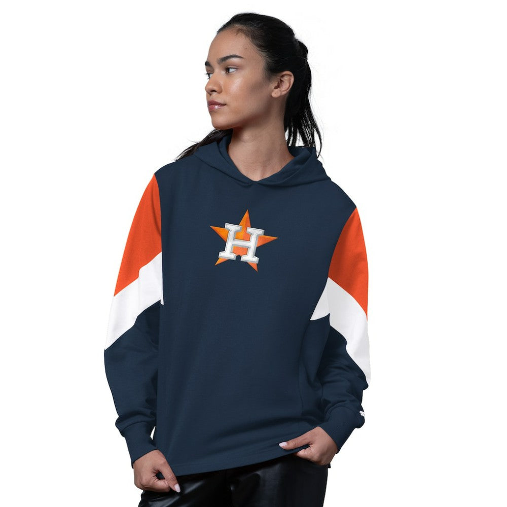 Houston Astros Starter Women's Scrimmage Pullover Hoodie - MLB Hoodies