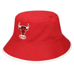 Black/Red Chicago Bulls Flip It Reversible Bucket Hat | NBA