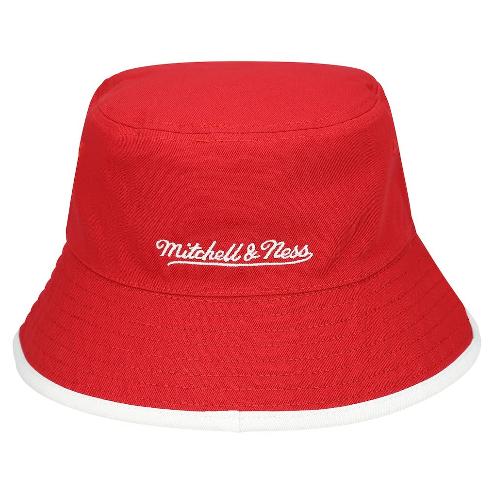 Black/Red Chicago Bulls Flip It Reversible Bucket Hat | NBA