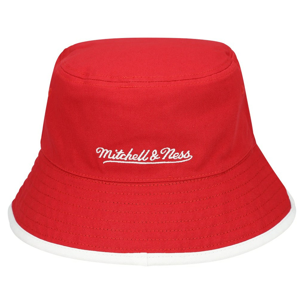 Black/Red Chicago Bulls Flip It Reversible Bucket Hat | NBA