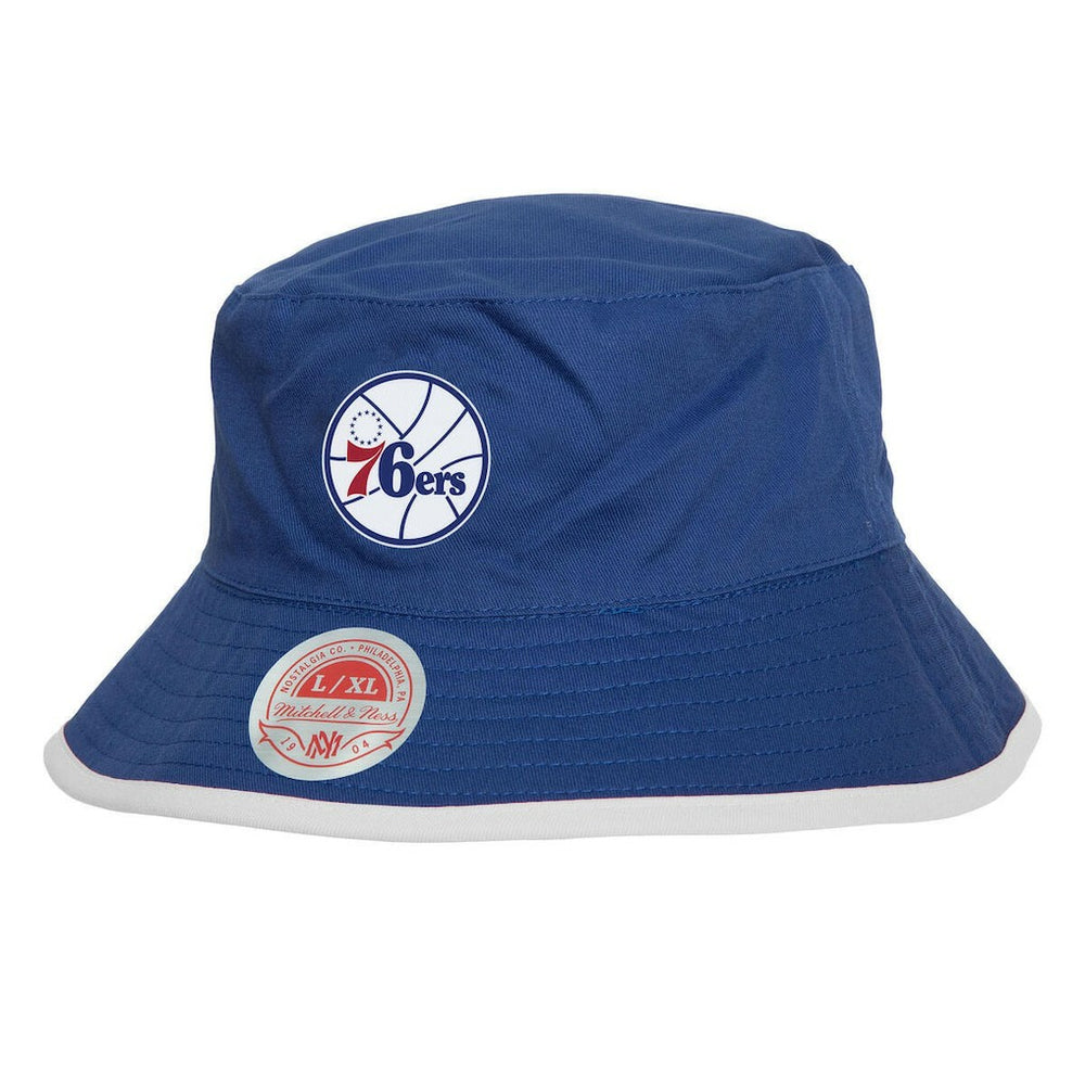 Black Philadelphia 76ers Flip It Reversible Bucket Hat | NBA