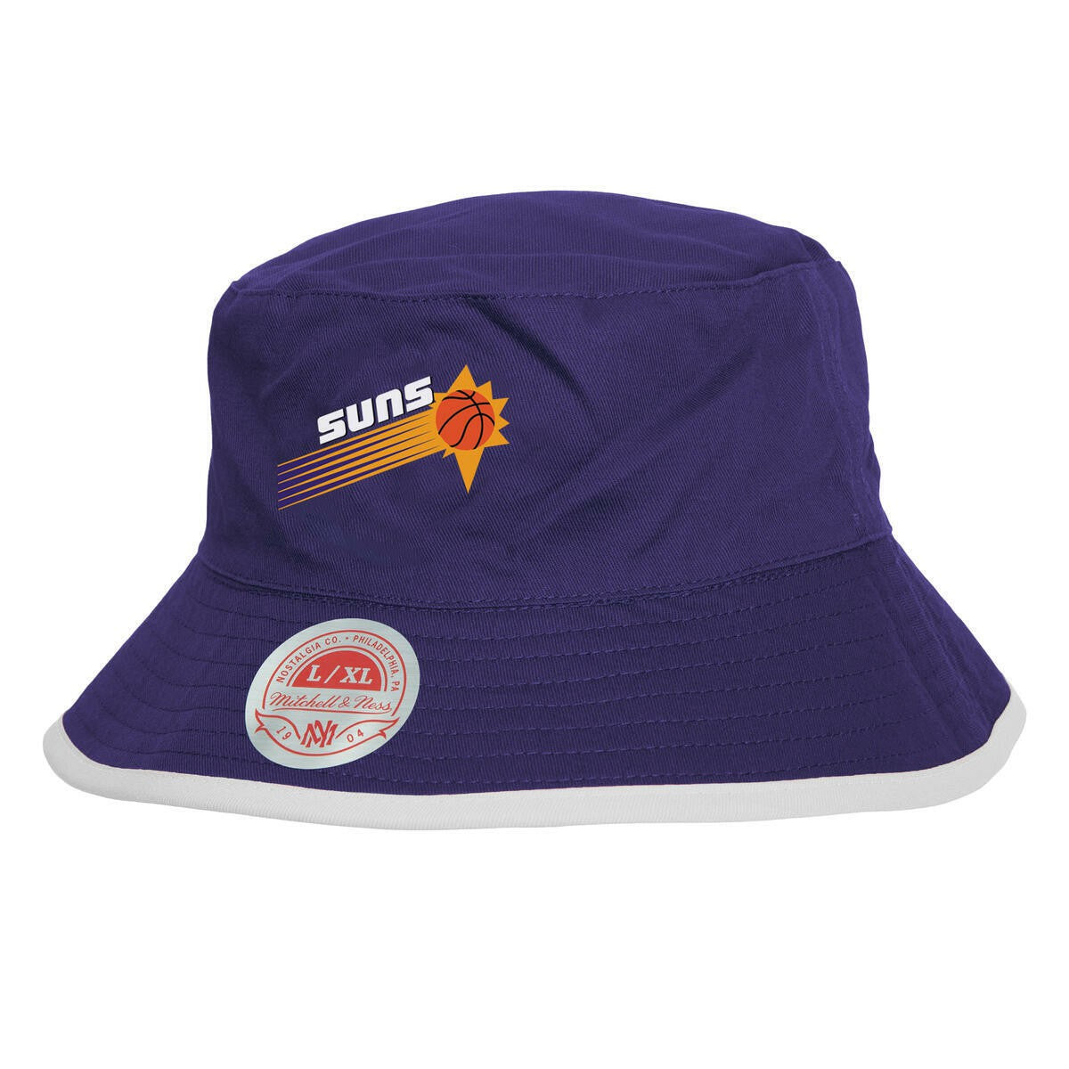 Black/Purple Phoenix Suns Flip It Reversible Bucket Hat | NBA