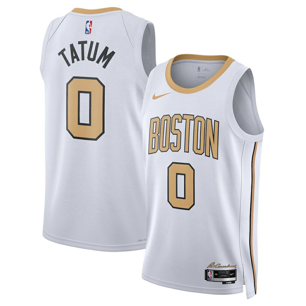 White Jayson Tatum Boston Celtics Unisex 2025/26 Swingman Jersey | NBA