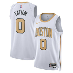 White Jayson Tatum Boston Celtics Unisex 2025/26 Swingman Jersey | NBA