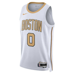 White Jayson Tatum Boston Celtics Unisex 2025/26 Swingman Jersey | NBA