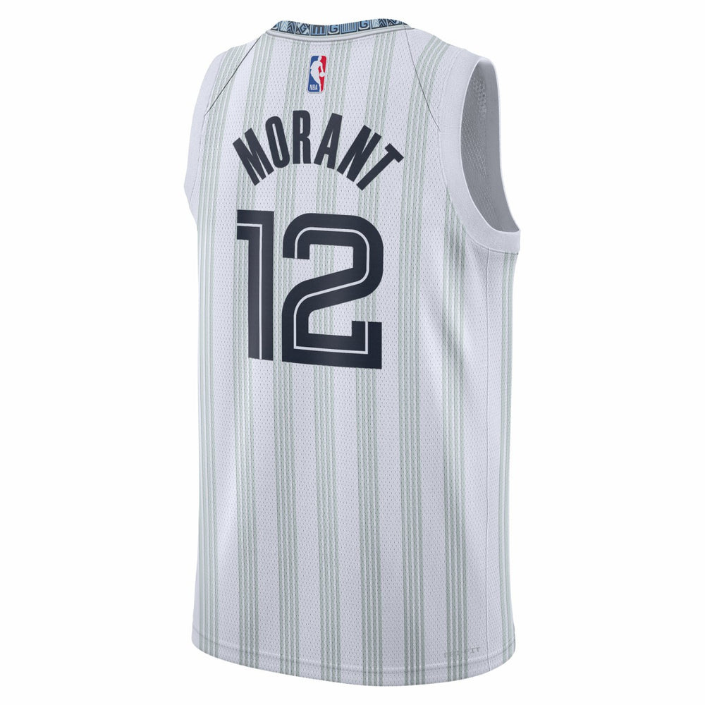 White Ja Morant Memphis Grizzlies Unisex 2025/26 Swingman Jersey | NBA