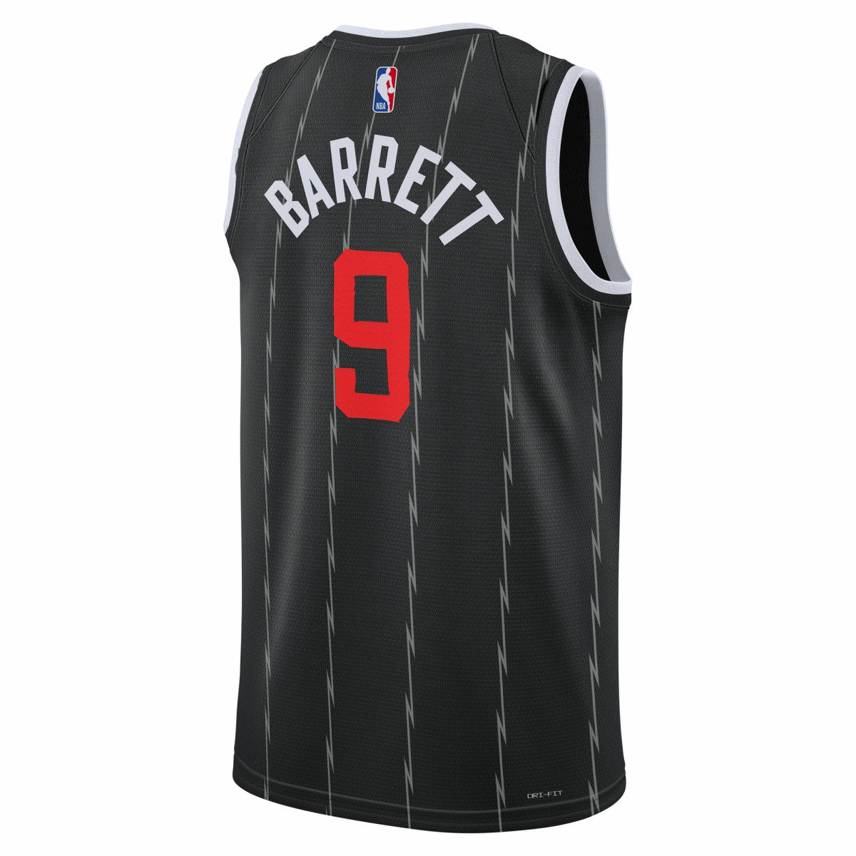 Black RJ Barrett Toronto Raptors Unisex 2025/26 Swingman Jersey | NBA