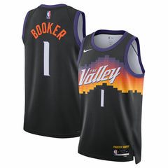 Black Devin Booker Phoenix Suns Unisex 2025/26 Swingman Jersey | NBA
