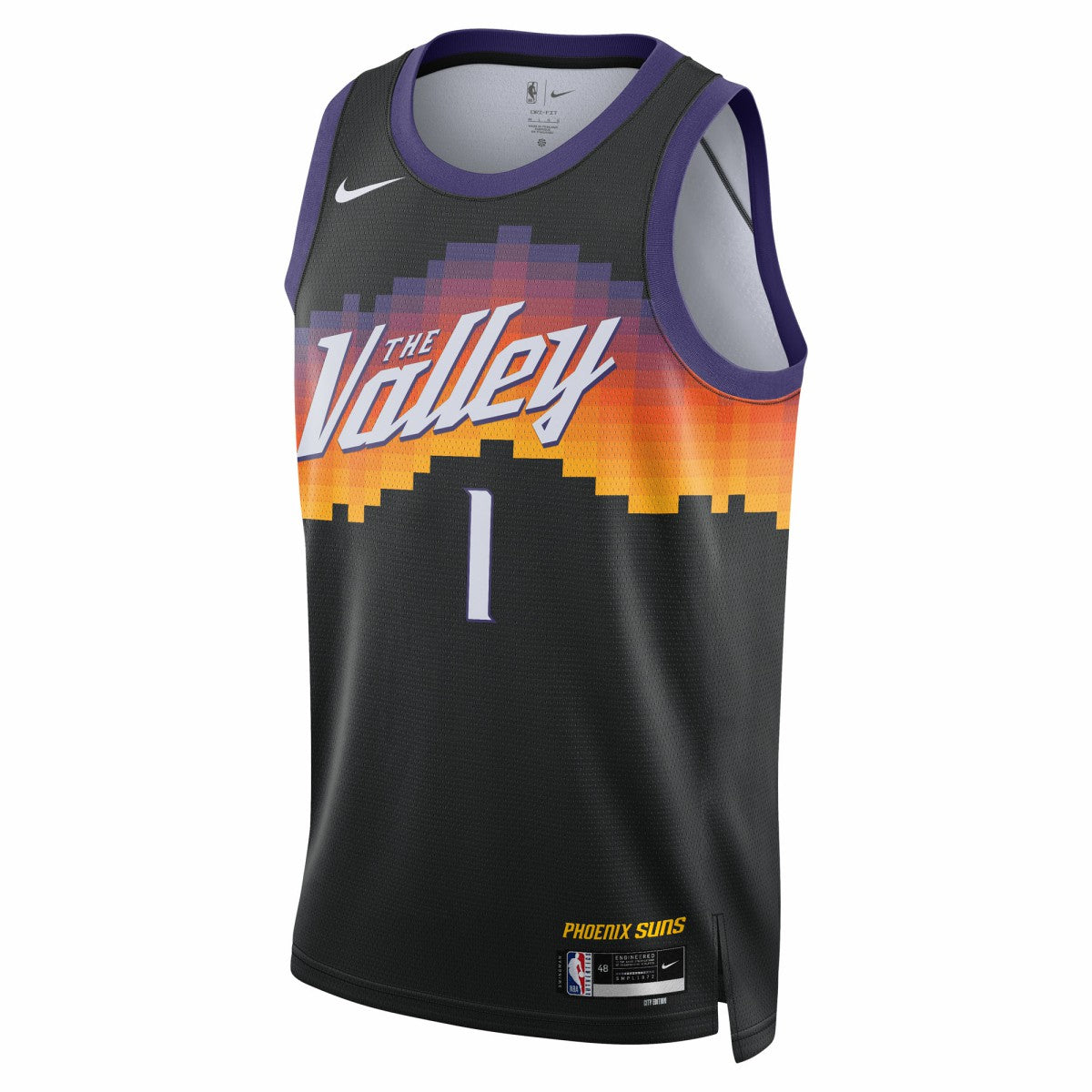 Black Devin Booker Phoenix Suns Unisex 2025/26 Swingman Jersey | NBA