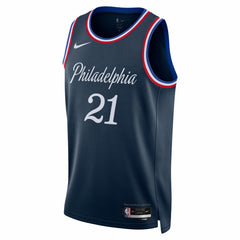 Navy Joel Embiid Philadelphia 76ers Unisex 2025/26 Swingman Jersey | NBA