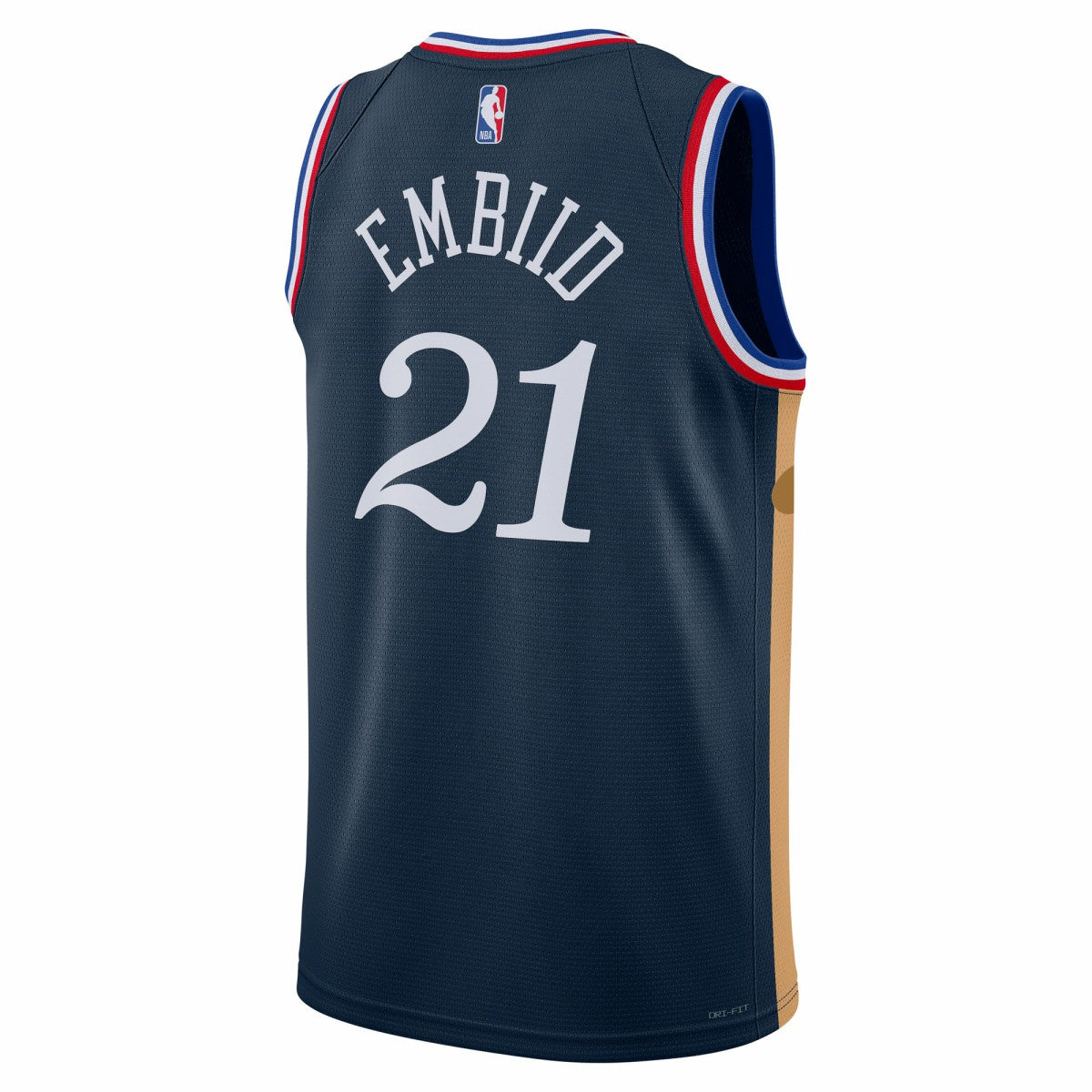 Navy Joel Embiid Philadelphia 76ers Unisex 2025/26 Swingman Jersey | NBA