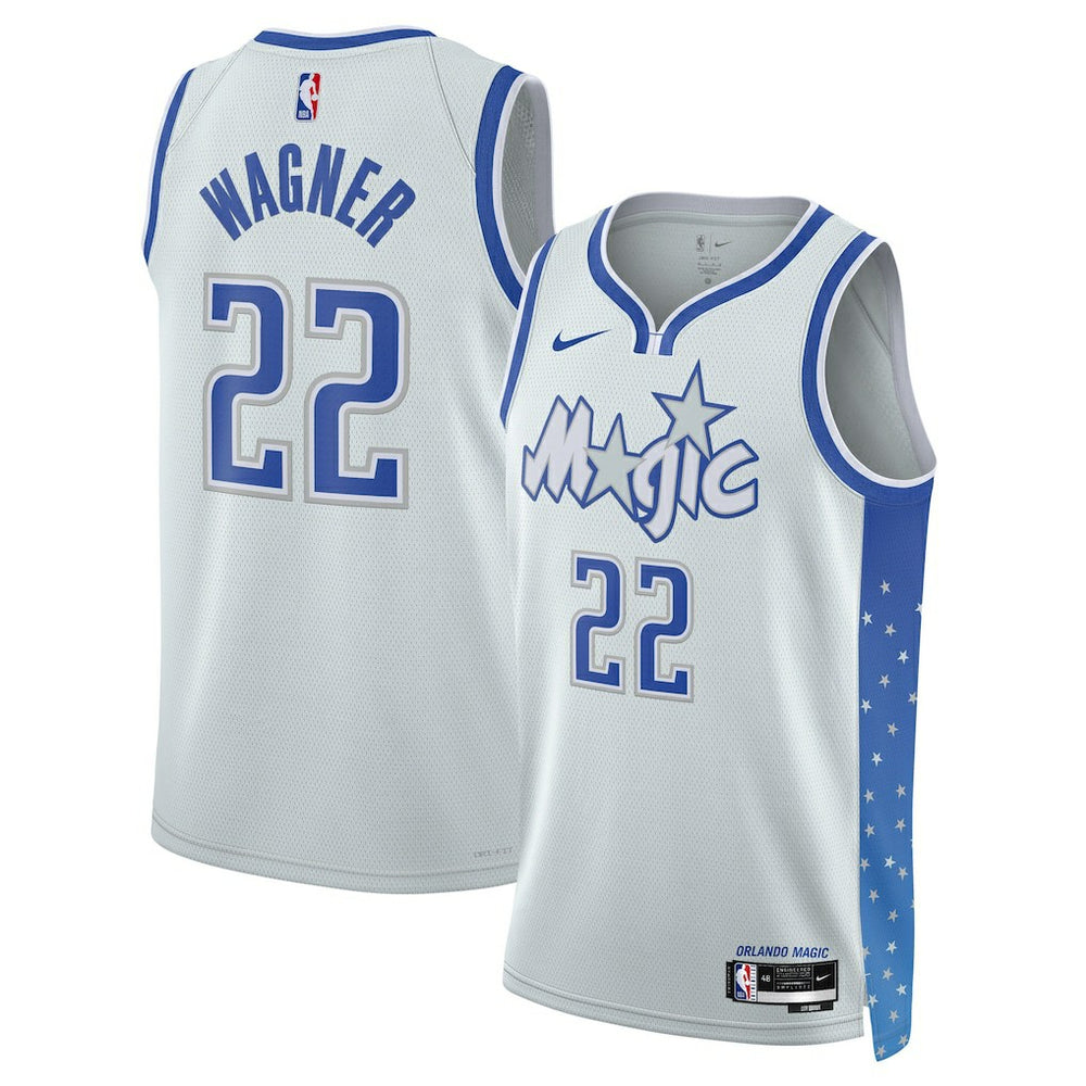 Silver Franz Wagner Orlando Magic Unisex 2025/26 Swingman Jersey | NBA