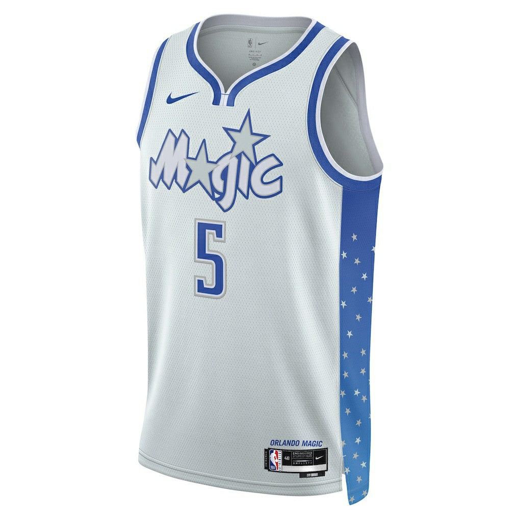 Silver Paolo Banchero Orlando Magic Unisex 2025/26 Swingman Jersey | NBA