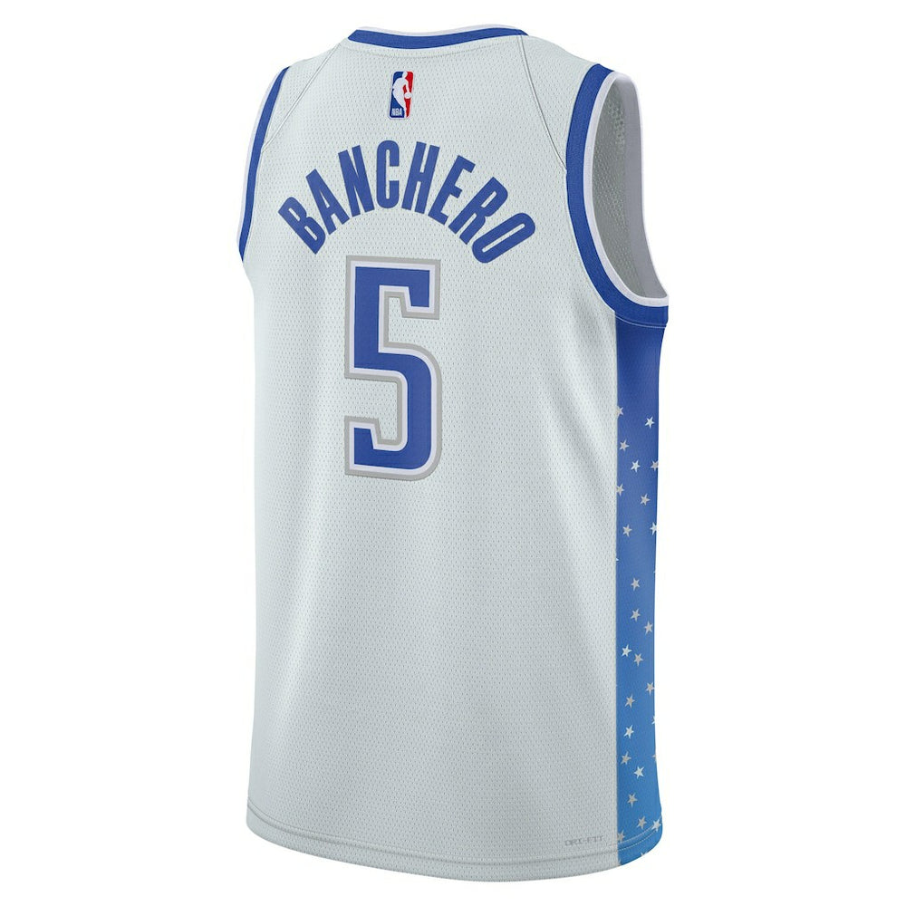Silver Paolo Banchero Orlando Magic Unisex 2025/26 Swingman Jersey | NBA
