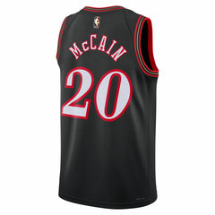 Black Jared McCain Philadelphia 76ers Unisex Swingman Jersey | NBA