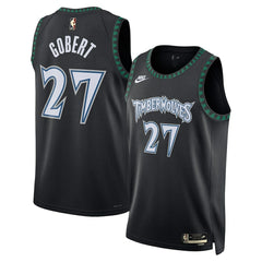 Black Rudy Gobert Minnesota Timberwolves Unisex Swingman Jersey | NBA