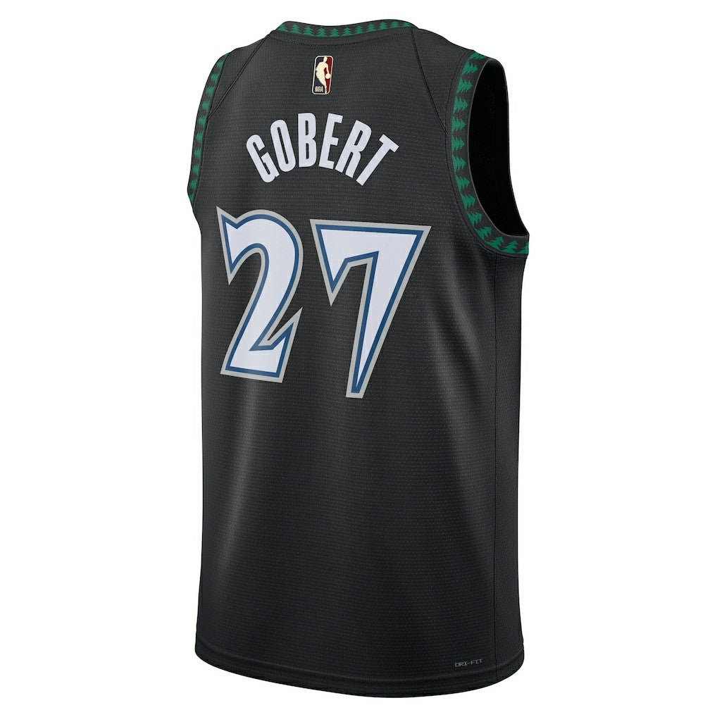 Black Rudy Gobert Minnesota Timberwolves Unisex Swingman Jersey | NBA