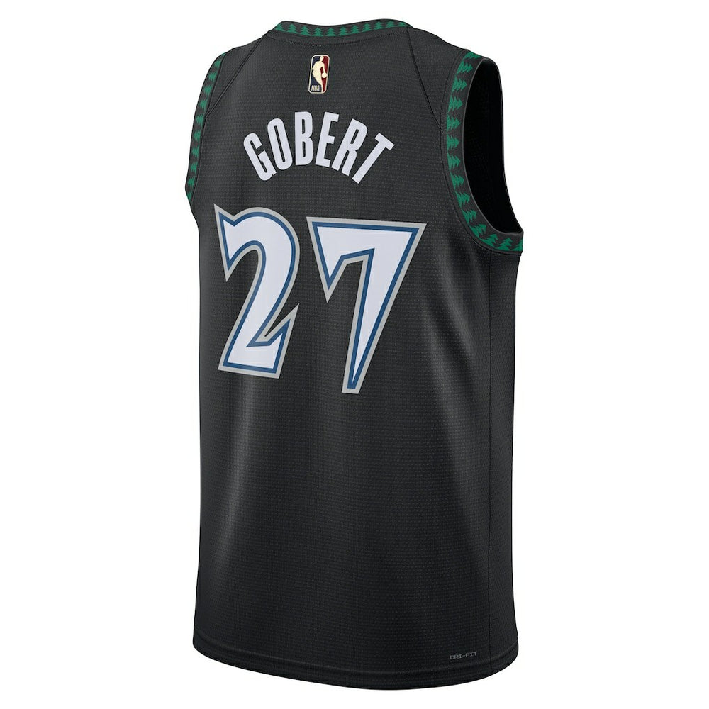 Black Rudy Gobert Minnesota Timberwolves Unisex Swingman Jersey | NBA