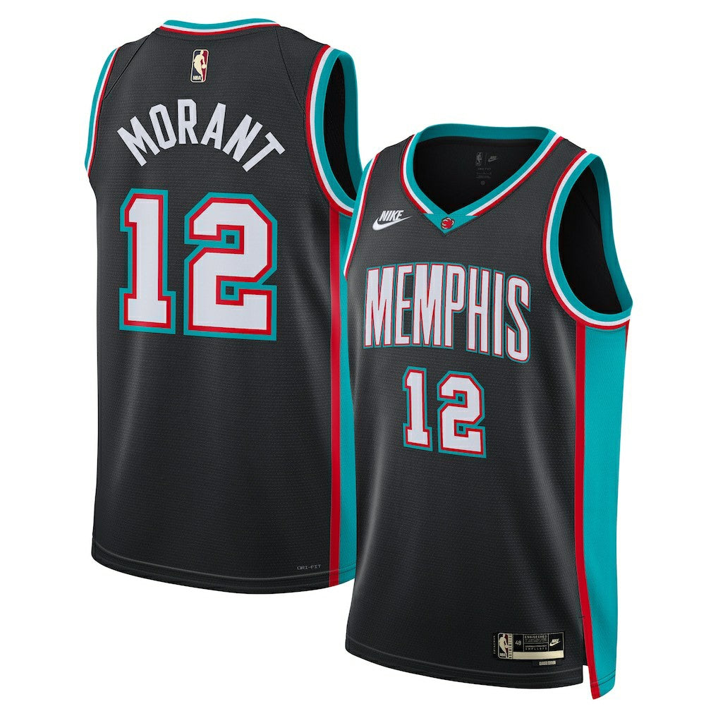 Black Ja Morant Memphis Grizzlies Unisex Swingman Jersey | NBA