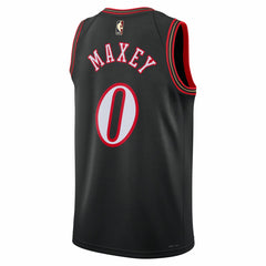Black Tyrese Maxey Philadelphia 76ers Unisex Swingman Jersey | NBA
