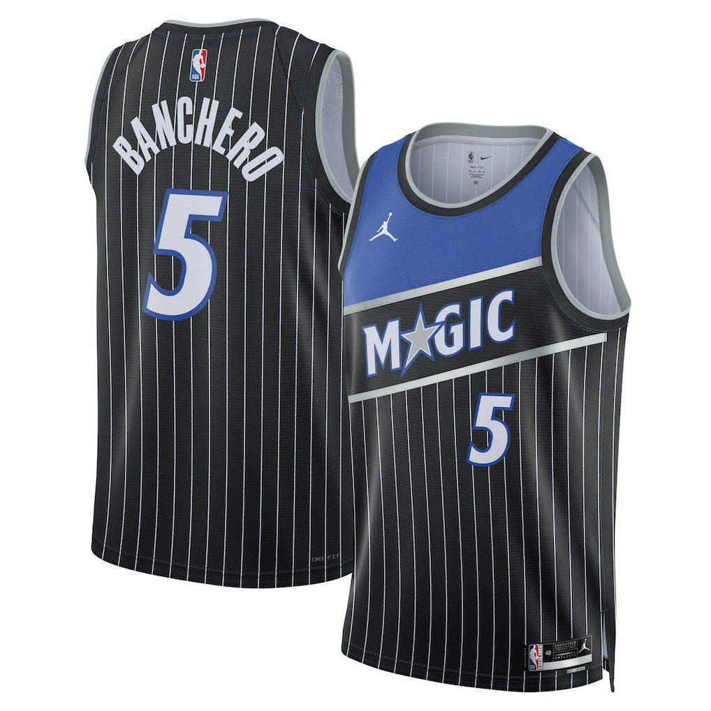 Black Paolo Banchero Orlando Magic Jordan Brand Unisex Swingman Jersey | NBA