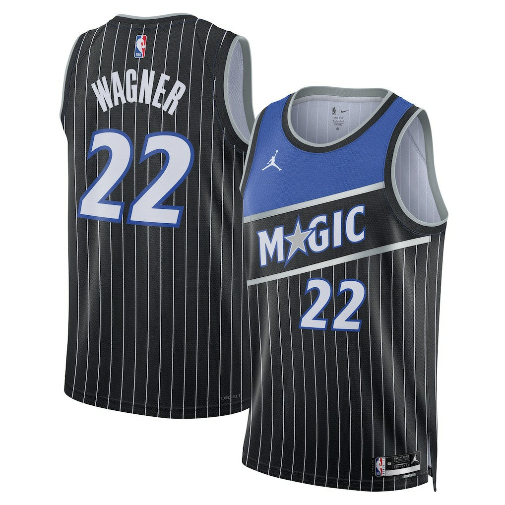 Black Franz Wagner Orlando Magic Jordan Brand Unisex Swingman Jersey | NBA