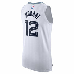 White Ja Morant Memphis Grizzlies Unisex 2025/26 Authentic Jersey | NBA