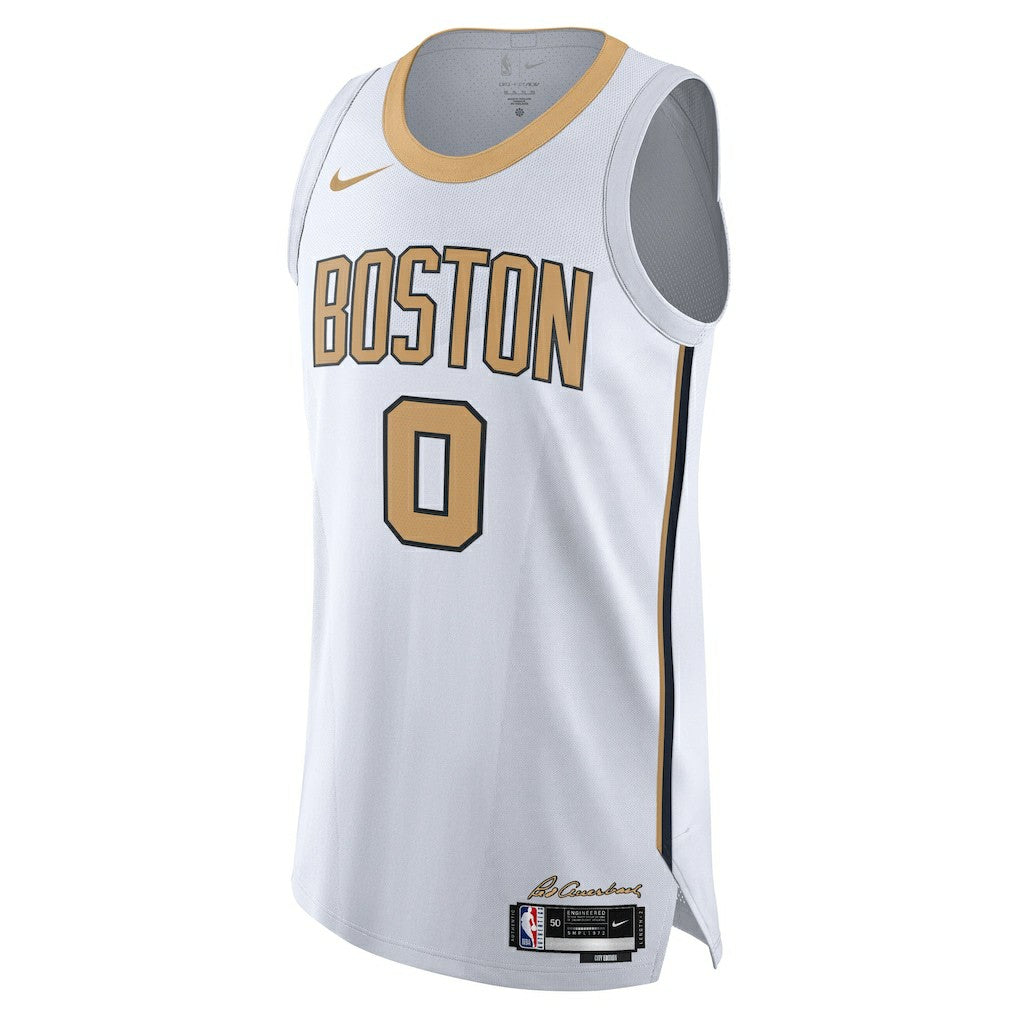 White Jayson Tatum Boston Celtics Unisex 2025/26 Authentic Jersey | NBA