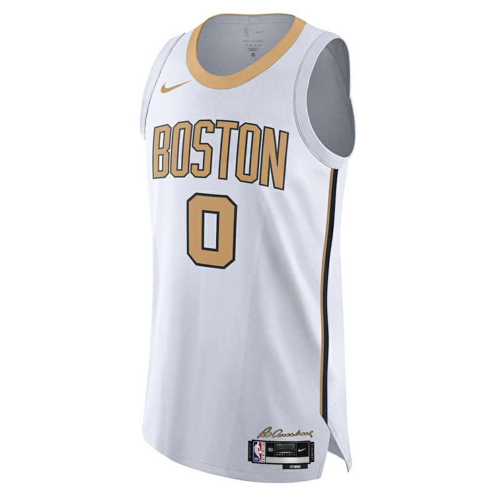 White Jayson Tatum Boston Celtics Unisex 2025/26 Authentic Jersey | NBA