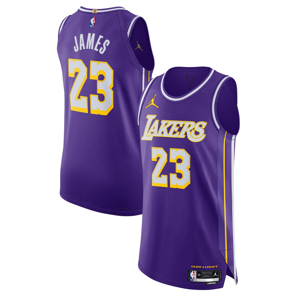 Purple LeBron James Los Angeles Lakers Jordan Brand Unisex 2025/26 Authentic Jersey | NBA