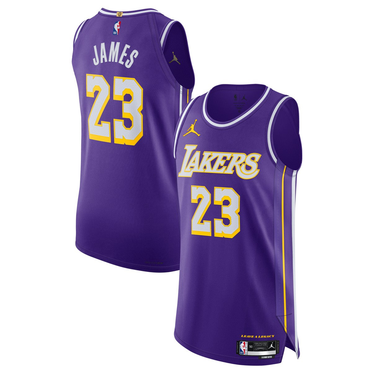 Purple LeBron James Los Angeles Lakers Jordan Brand Unisex 2025/26 Authentic Jersey | NBA