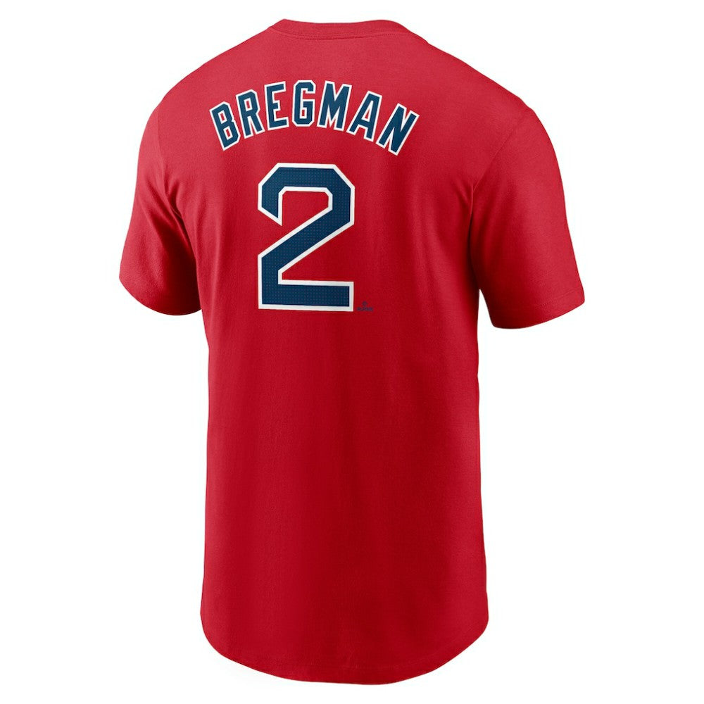 Alex Bregman Boston Red Sox Nike Fuse Name & Number T-Shirt - MLB T-shirts