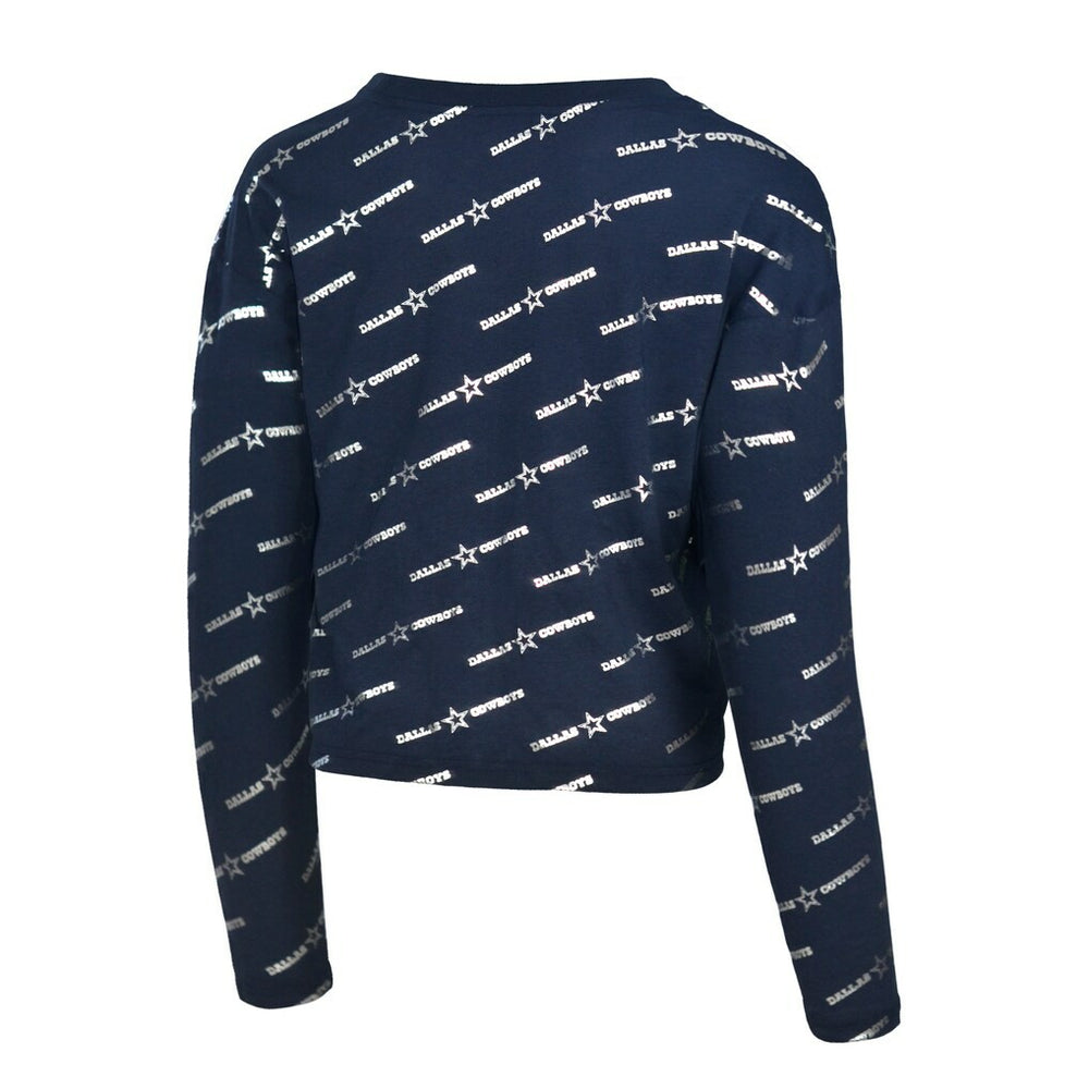 Dallas Cowboys Lauren James Foil Long Sleeve T-Shirt | NFL Outlet