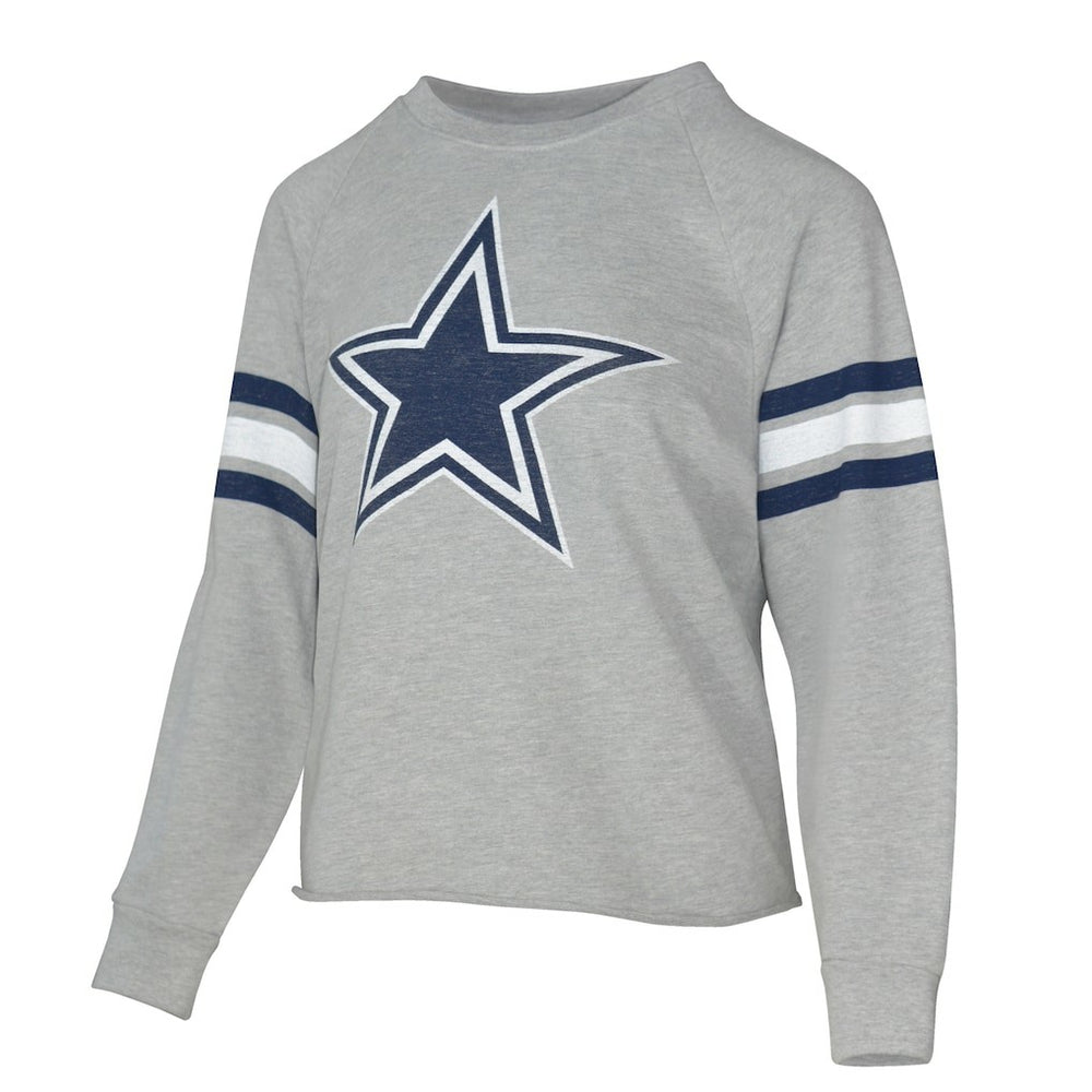 Dallas Cowboys Lauren James Women's Raglan Terry Sweatshirt | NFL New