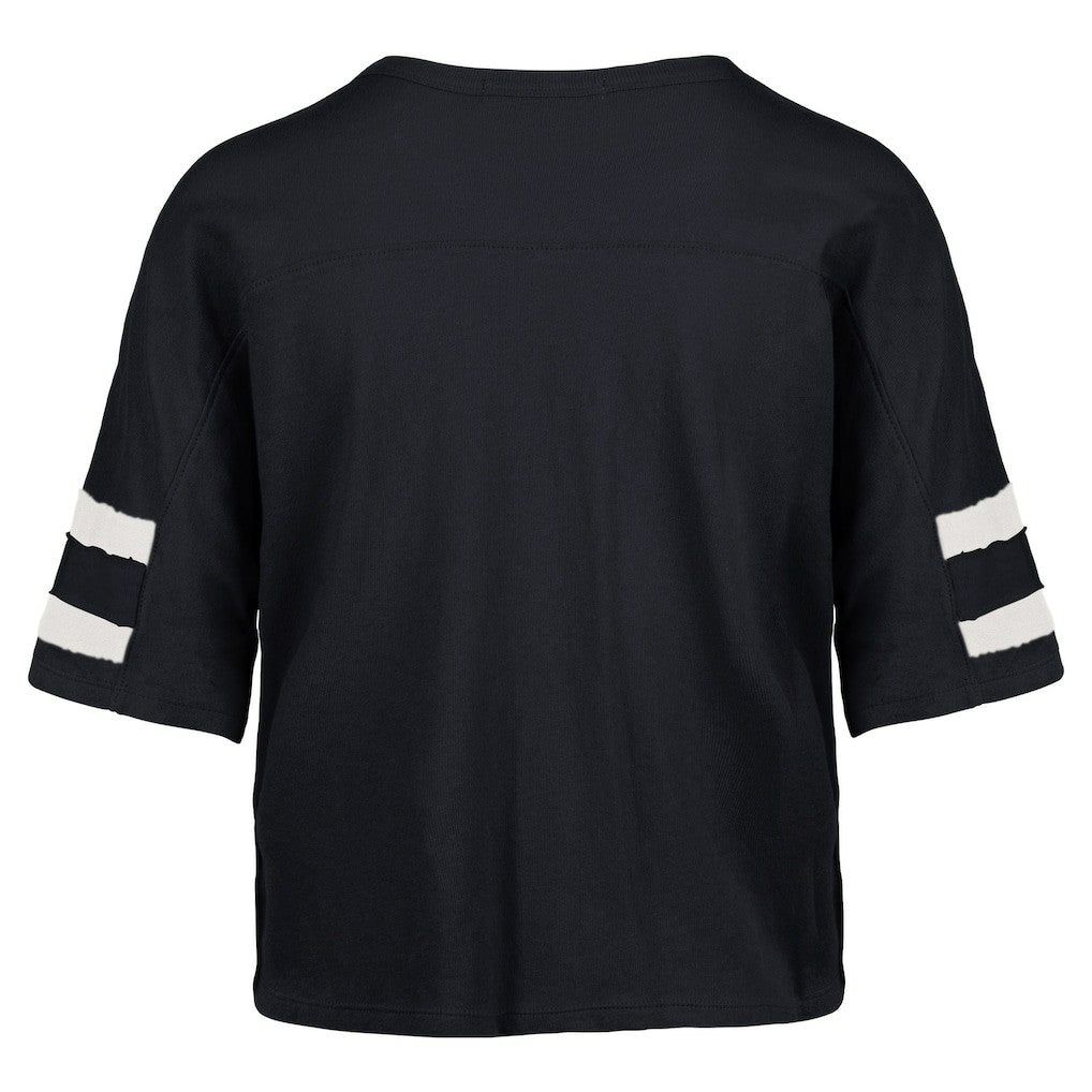 Dallas Cowboys '47 Women's Premier Scout Cropped V-Neck T-Shirt | NFL Discount