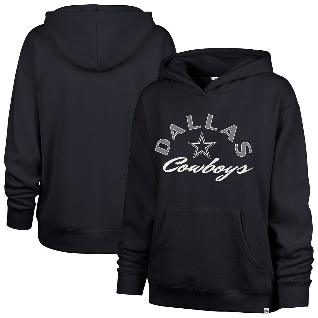 Dallas Cowboys '47 Women's Whirlwind Naomi Pullover Hoodie | NFL Outlet