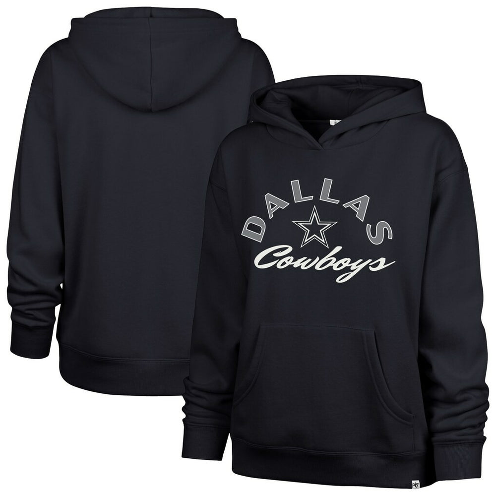 Dallas Cowboys '47 Women's Whirlwind Naomi Pullover Hoodie | NFL Outlet