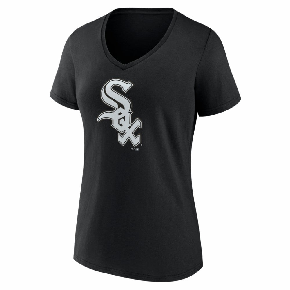 Chicago White Sox Women's Logo V-Neck T-Shirt - MLB T-shirts
