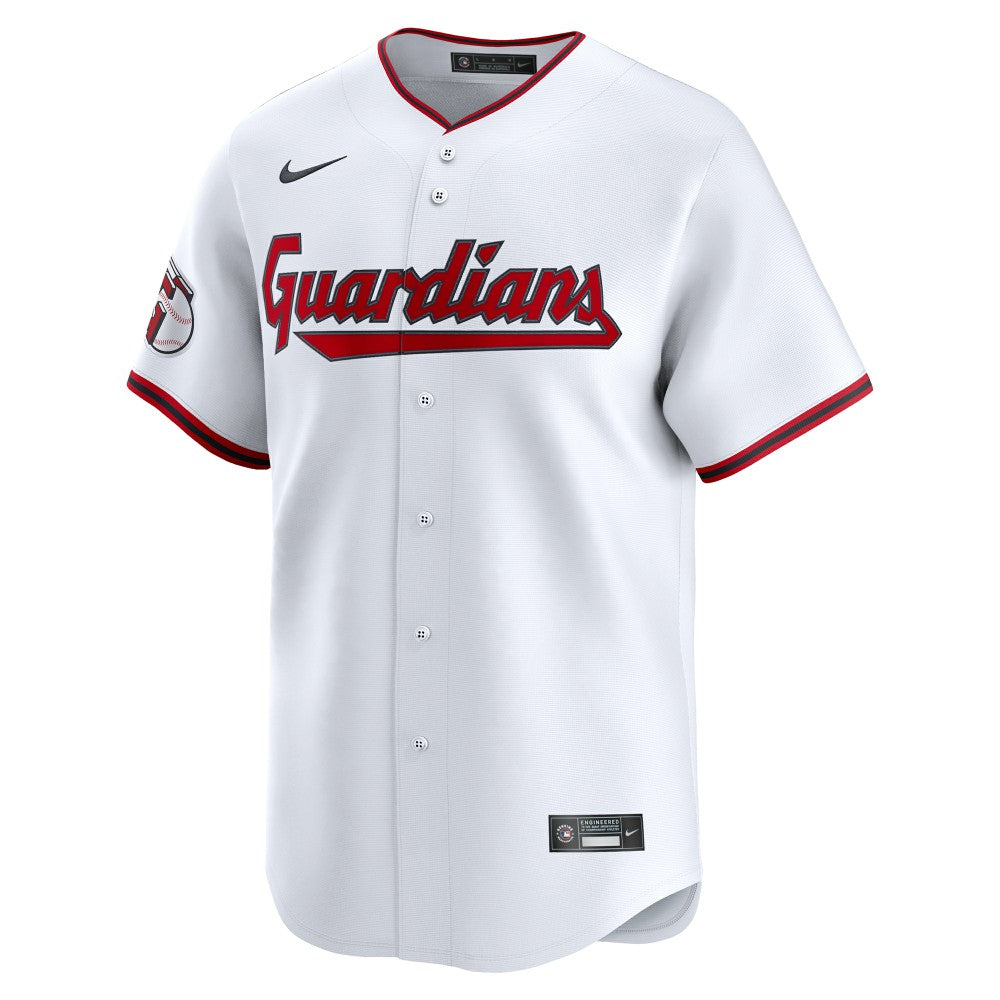 Cleveland Guardians Nike Home 2025 Jackie Robinson Day Limited Jersey – White - MLB Jerseys