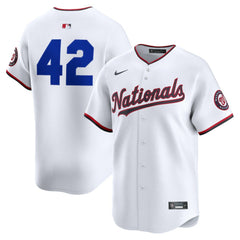 Washington Nationals Nike Home 2025 Jackie Robinson Day Limited Jersey – White - MLB Jerseys